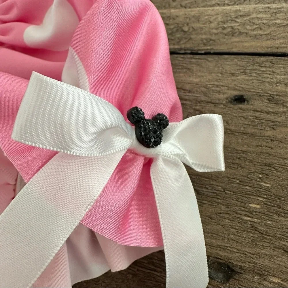 Dance Inked Childs Medium Pink Minnie Mouse In The House Biketard Costume‎ Dance